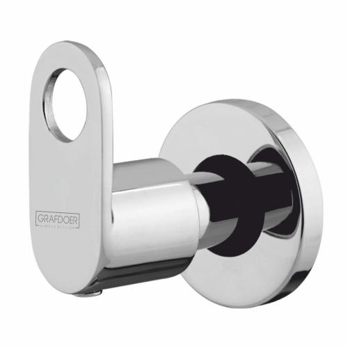 Exposed Part Kit of Concealed Stop Cock with Fitting Sleeve, Operating Lever & Adjustable Wall Flange Chrome